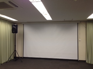 講演会 セミナー 研修会 にぴったりな スクリーン 無料レンタル